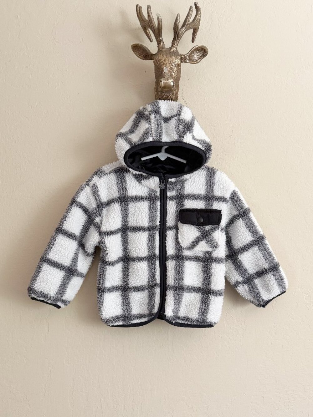 Baby Gap Hooded Fleece Jacket • 2 Years